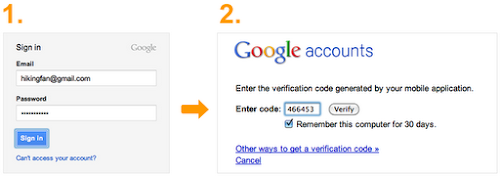 Google's 2-Step Verification